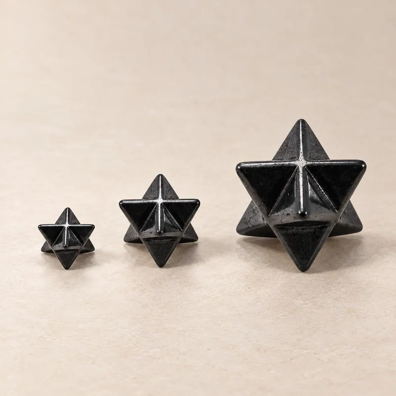 Merkaba in shungite – con le misure