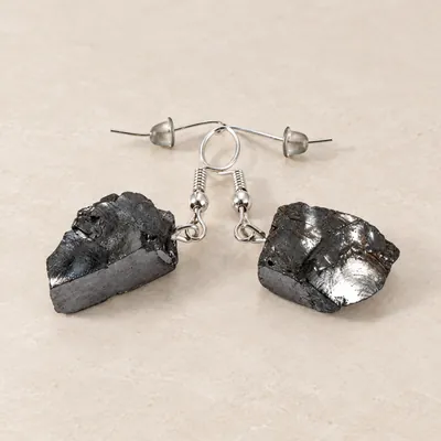 Orecchini Elite in shungite – foto principale