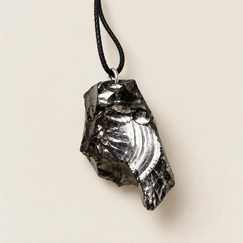 Pendente Cristallo in shungite – altra foto