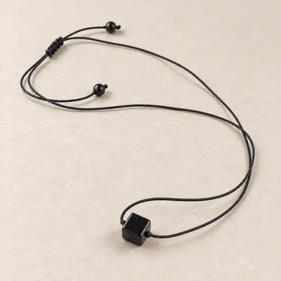 Pendente cubo in shungite – foto principale